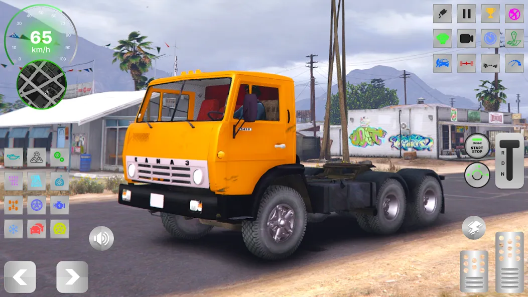 KAMAZ: Ultimate Russian Truck [МОД: Много монет, Открытые уровни и Мега MOD] Screenshot 3