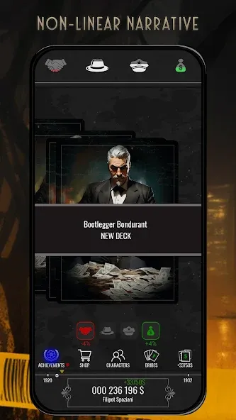 Mafia History (Зэ Хистори оф зэ Мафиа) [МОД: Меню, Бесконечные монеты и Открытые уровни] Screenshot 2