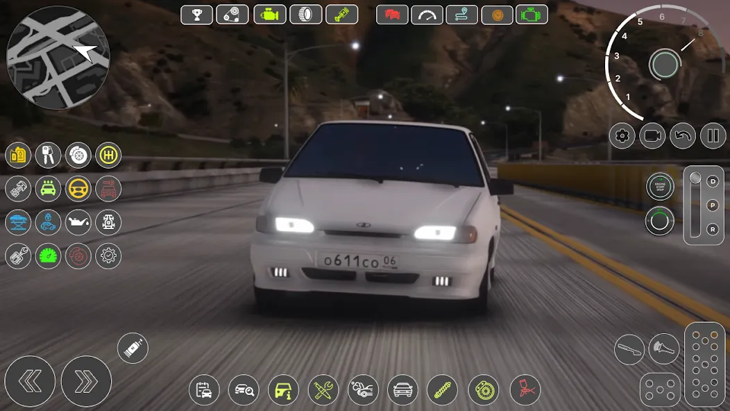 2114 LADA Russian Streets Drag [МОД: Меню, Бесконечные монеты и Открытые уровни] Screenshot 1