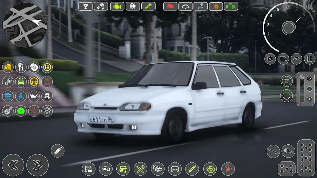 2114 LADA Russian Streets Drag [МОД: Меню, Бесконечные монеты и Открытые уровни] Screenshot 3