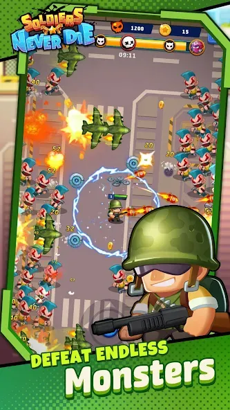 Soldiers Never Die (Солджерс Невер Дай) [МОД: Много монет, Открытые уровни и Мега MOD] Screenshot 2