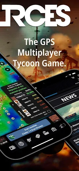Resources - Business Tycoon (Ресурс Гейм) [МОД: Все открыто, Дополнительные деньги и Меню MOD] Screenshot 2