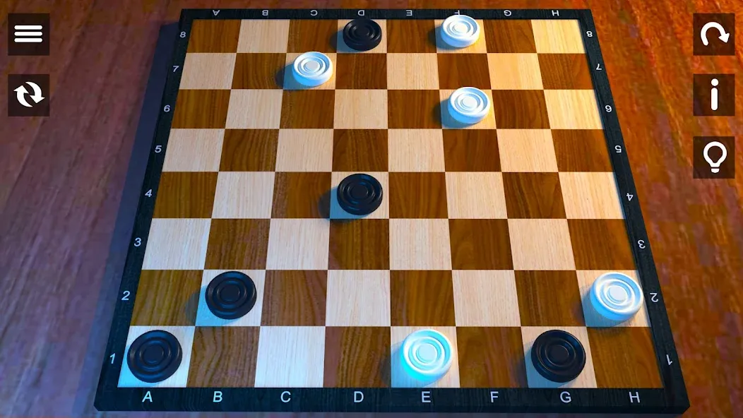 Checkers: Checkers Online- Dam [МОД: Бесконечные деньги, Монеты и Мега MOD] Screenshot 3