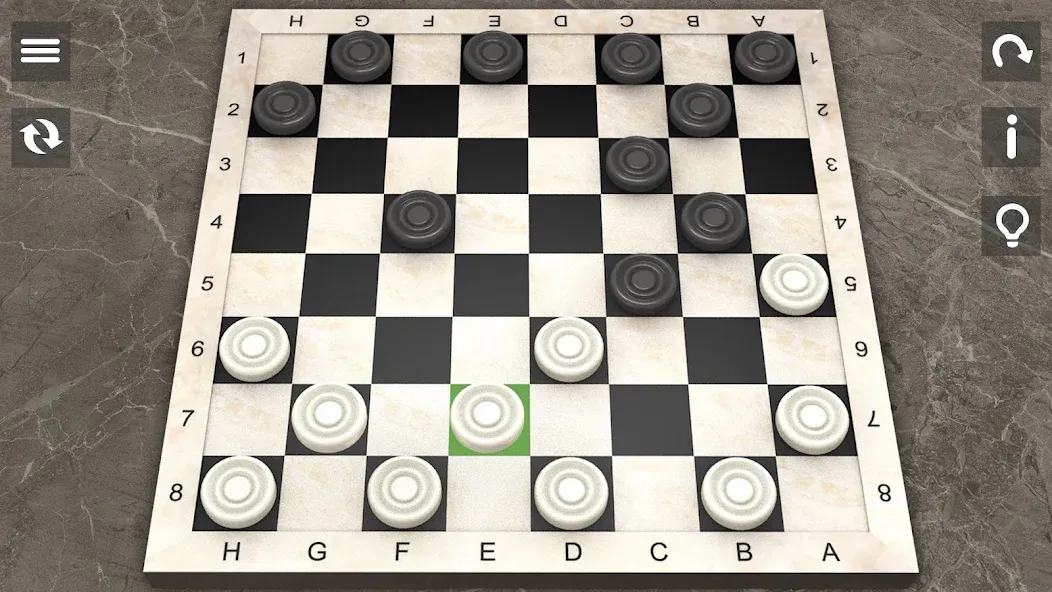 Checkers: Checkers Online- Dam [МОД: Бесконечные деньги, Монеты и Мега MOD] Screenshot 5