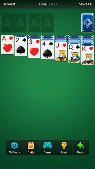 Solitaire [МОД: Много денег, Монет и Все открыто] Screenshot 1