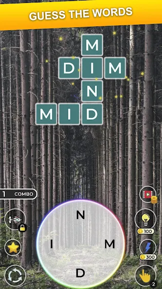 Tricky Words: Word Connect [МОД: Много монет, Открытые уровни и Мега MOD] Screenshot 2