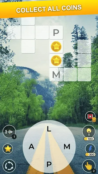 Tricky Words: Word Connect [МОД: Много монет, Открытые уровни и Мега MOD] Screenshot 3