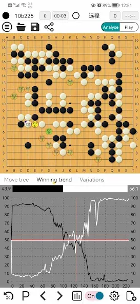 AhQ Go - Strongest Go Game AI (АхКу Го) [МОД: Все открыто, Дополнительные деньги и Меню MOD] Screenshot 3