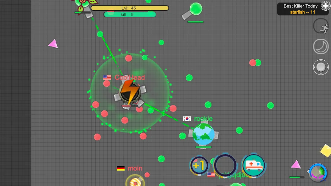 tank io games - piupiu.io [МОД: Много монет, Открытые уровни и Мега MOD] Screenshot 5