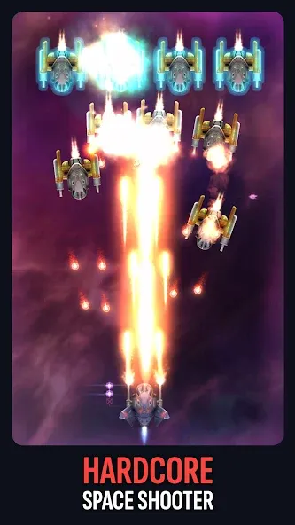 Galaxy Keeper: Space Shooter [МОД: Меню, Бесконечные монеты и Открытые уровни] Screenshot 1