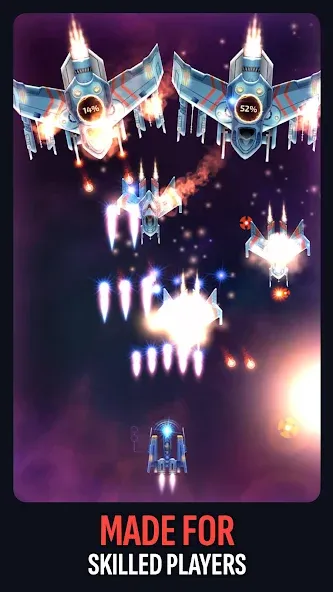 Galaxy Keeper: Space Shooter [МОД: Меню, Бесконечные монеты и Открытые уровни] Screenshot 3