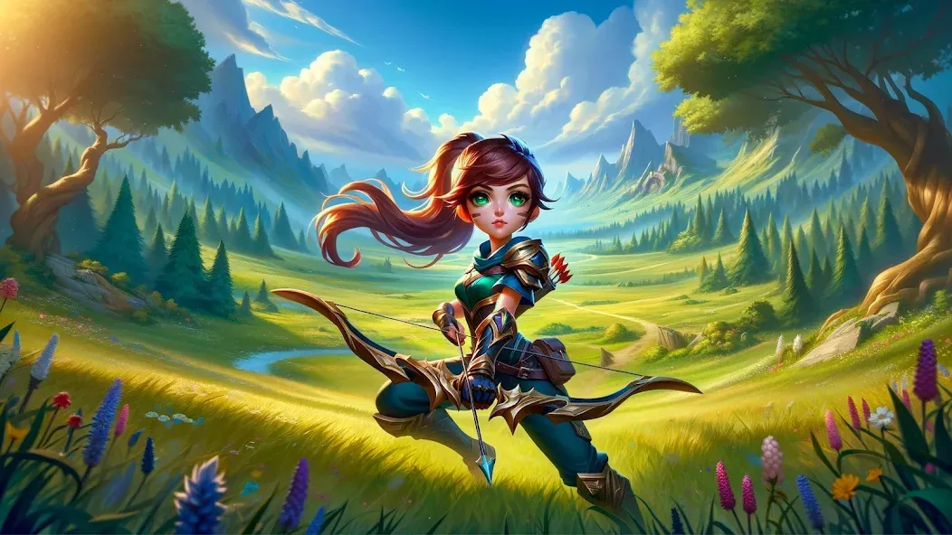 Archer Hunter - Adventure Game (Арчер Хантер) [МОД: Много денег, Монет и Все открыто] Screenshot 1