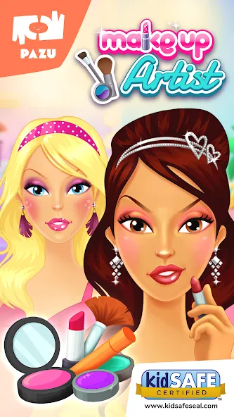 Makeup Girls - Games for kids [МОД: Много денег, Монет и Все открыто] Screenshot 1