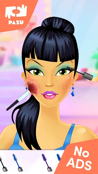 Makeup Girls - Games for kids [МОД: Много денег, Монет и Все открыто] Screenshot 2