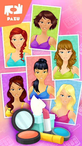 Makeup Girls - Games for kids [МОД: Много денег, Монет и Все открыто] Screenshot 5