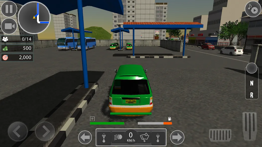 Angkot d Game (Ангкот д Гейм) [МОД: Все открыто, Дополнительные деньги и Меню MOD] Screenshot 4
