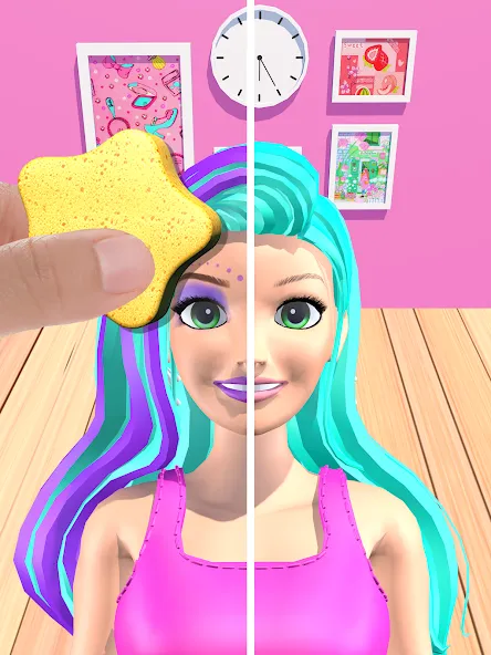 Color Reveal Suprise Doll Game (Цветной сюрпризный кукольный игровой набор) [МОД: Все открыто, Дополнительные деньги и Меню MOD] Screenshot 5