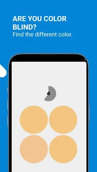 Color Blind Test Game [МОД: Бесконечные деньги, Монеты и Мега MOD] Screenshot 5