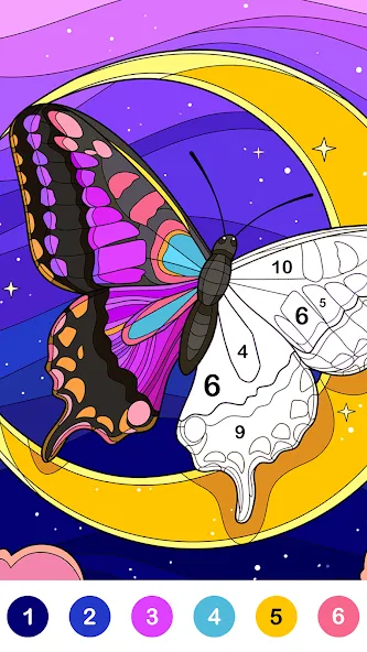 Tap Color Pro: Color By Number (Тап Колор Про) [МОД: Меню, Бесконечные монеты и Открытые уровни] Screenshot 4
