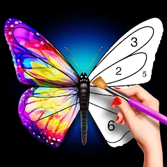 Скачать Tap Color Pro: Color By Number (Тап Колор Про) [МОД: Меню, Бесконечные монеты и Открытые уровни] | Взлом Tap Color Pro: Color By Number на Андроид
