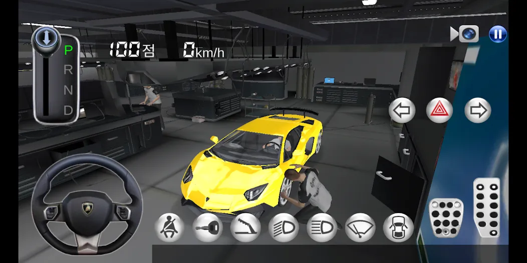 3D Driving Class [МОД: Все открыто, Дополнительные деньги и Меню MOD] Screenshot 1