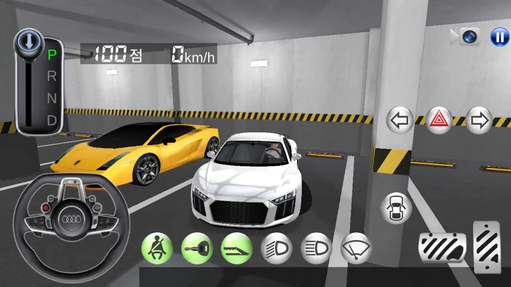3D Driving Class [МОД: Все открыто, Дополнительные деньги и Меню MOD] Screenshot 3