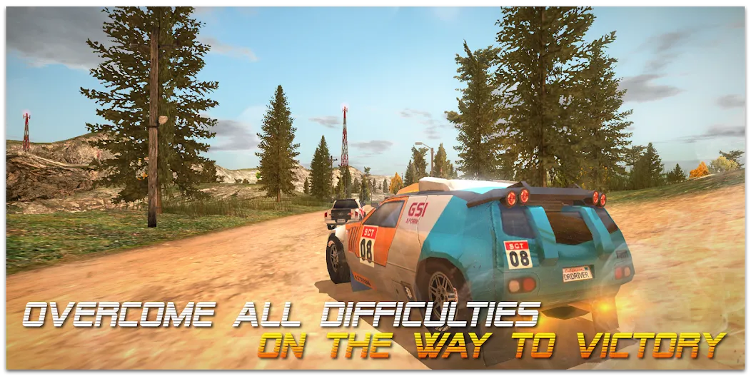 Xtreme Rally Driver HD (Экстримальный Ралли Пилот ) [МОД: Меню, Бесконечные монеты и Открытые уровни] Screenshot 3