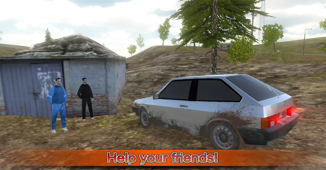 Driving simulator VAZ 2108 SE [МОД: Деньги, Монеты и Меню MOD] Screenshot 3
