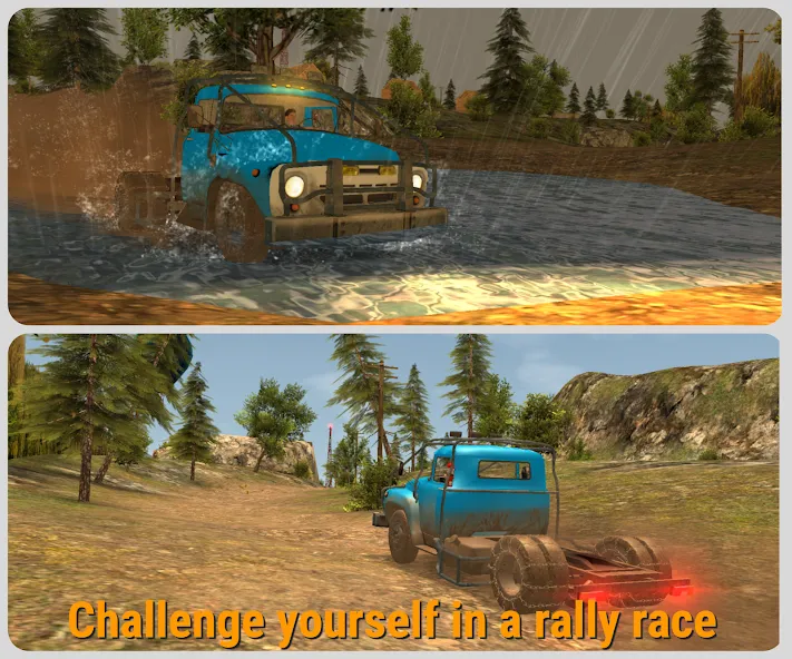 Russian Car Driver ZIL 130 [МОД: Все открыто, Дополнительные деньги и Меню MOD] Screenshot 5