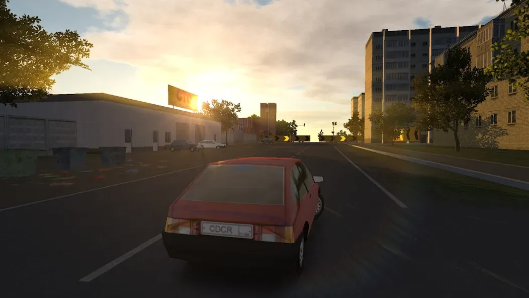 Car Driver Russian Racing [МОД: Меню, Бесконечные монеты и Открытые уровни] Screenshot 2