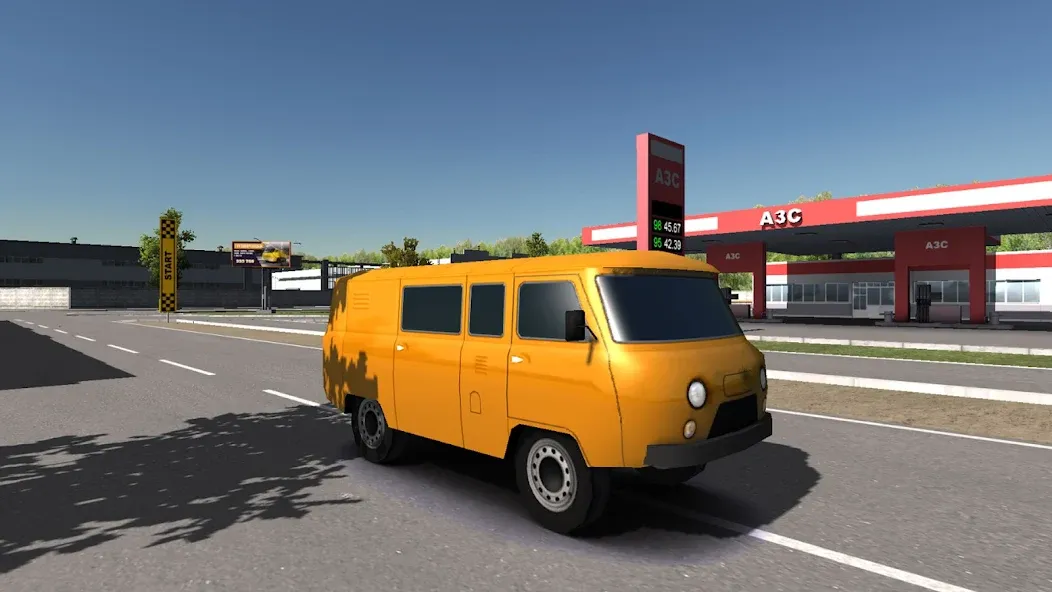 Car Driver Russian Racing [МОД: Меню, Бесконечные монеты и Открытые уровни] Screenshot 5