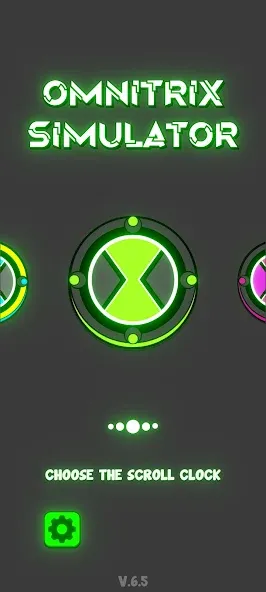 Omnitrix Simulator 2D (Уотч Симулятор 2Д) [МОД: Много монет, Открытые уровни и Мега MOD] Screenshot 1