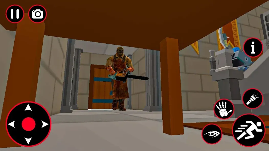 Mr'Butcher granny Horror House [МОД: Много монет, Открытые уровни и Мега MOD] Screenshot 1