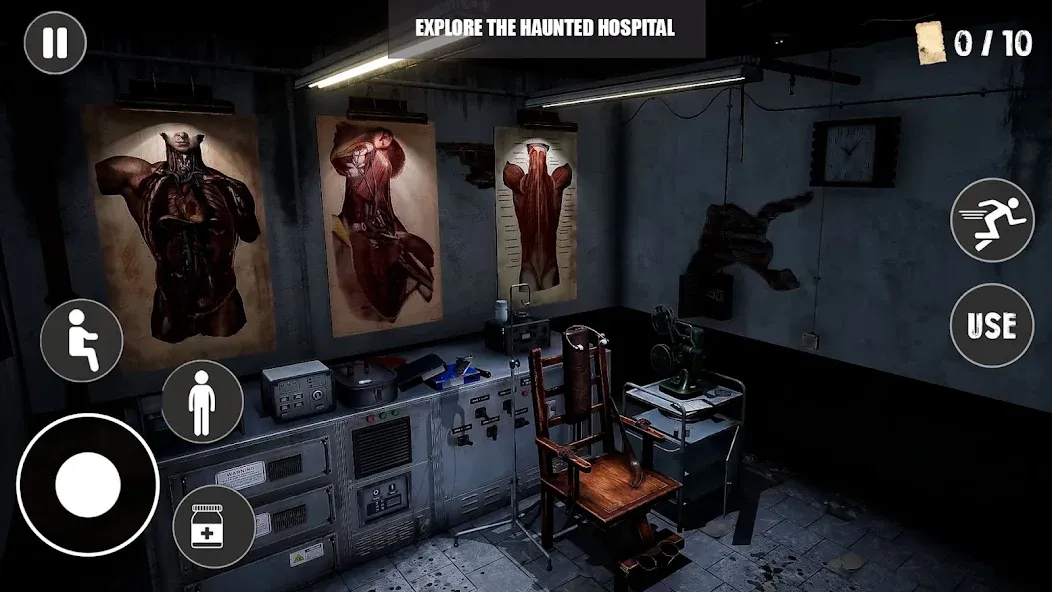 Scary Haunted Hospital Morgue [МОД: Деньги, Монеты и Меню MOD] Screenshot 3