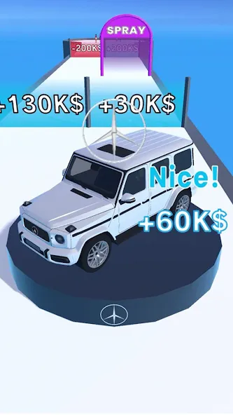 Get the Supercar 3D (Гет зе Суперкар 3Д) [МОД: Бесконечные деньги, Монеты и Мега MOD] Screenshot 3