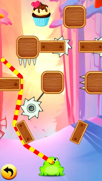 Frog Thife: Candy Thief Puzzle (Фрог Тифе) [МОД: Деньги, Монеты и Меню MOD] Screenshot 1
