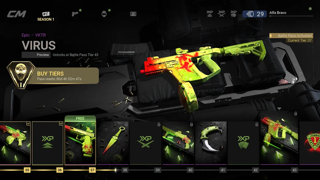 Combat Master Mobile FPS (Комбат Мастер Мобайл ФПС) [МОД: Много монет, Открытые уровни и Мега MOD] Screenshot 2