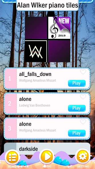 Shivers - Sheeran Piano Tiles (Шиверс) [МОД: Все открыто, Дополнительные деньги и Меню MOD] Screenshot 2
