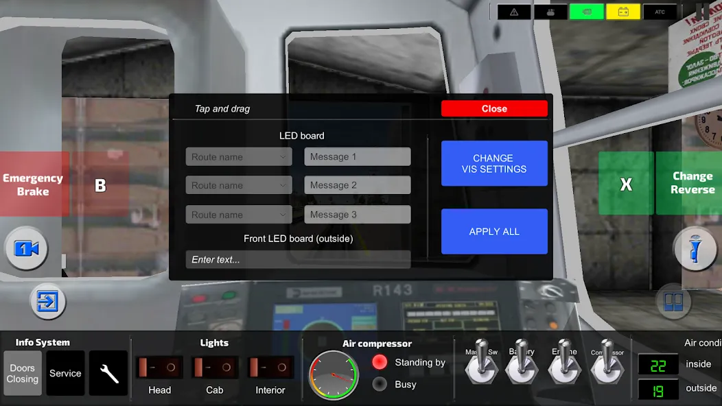 AG Subway Simulator Pro (Симулятор метро ) [МОД: Все открыто, Дополнительные деньги и Меню MOD] Screenshot 1
