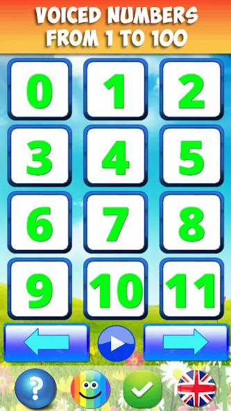 Numbers for kids 1 to 10 Math [МОД: Все открыто, Дополнительные деньги и Меню MOD] Screenshot 1