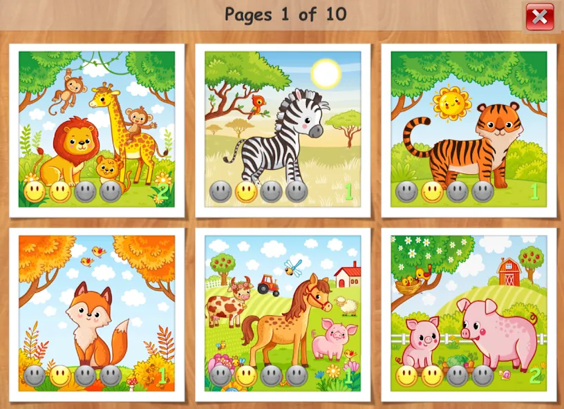 Kids puzzles - 3 and 5 years [МОД: Деньги, Монеты и Меню MOD] Screenshot 3