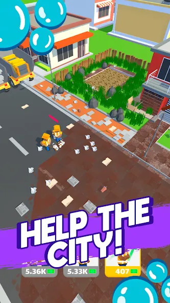Cleaning Idle (Клининг Айдл) [МОД: Много денег, Монет и Все открыто] Screenshot 4