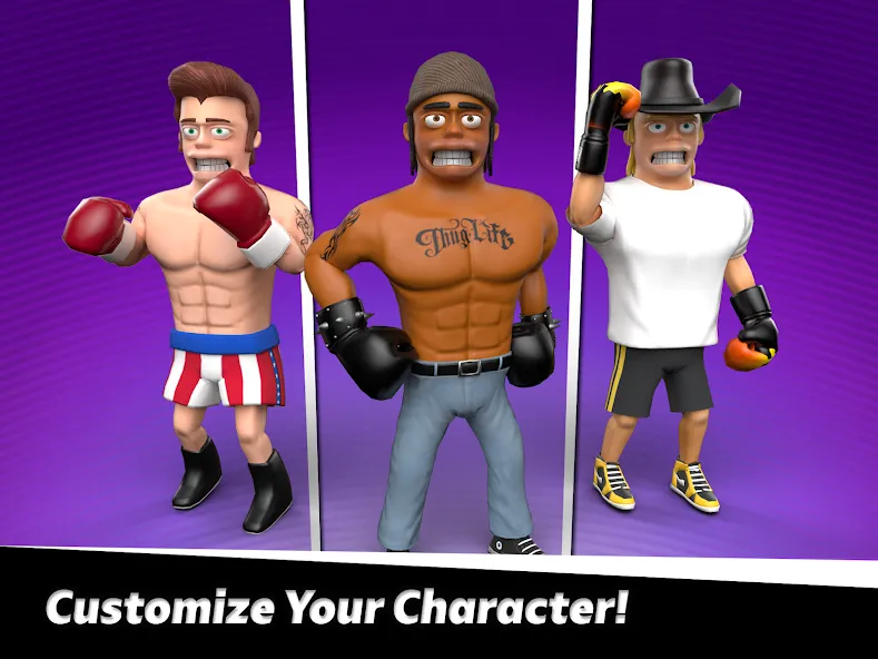Smash Boxing: Punch Hero (Смэш Боксинг) [МОД: Деньги, Монеты и Меню MOD] Screenshot 2