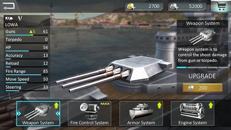 Warship Attack 3D [МОД: Много денег, Монет и Все открыто] Screenshot 3