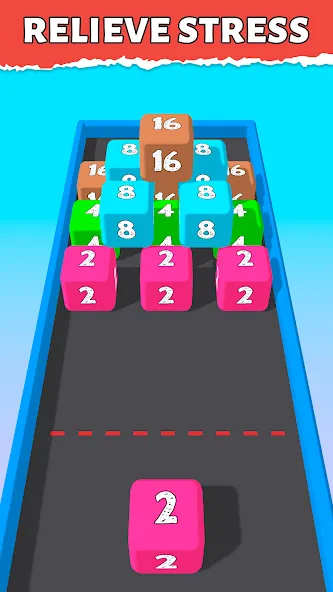 Bounce Merge 2048 Join Numbers [МОД: Меню, Бесконечные монеты и Открытые уровни] Screenshot 3