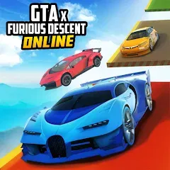 Скачать GTAx Furious Descent (х Яростное Снижение) [МОД: Много денег, Монет и Все открыто] | Взлом GTAx Furious Descent на Андроид
