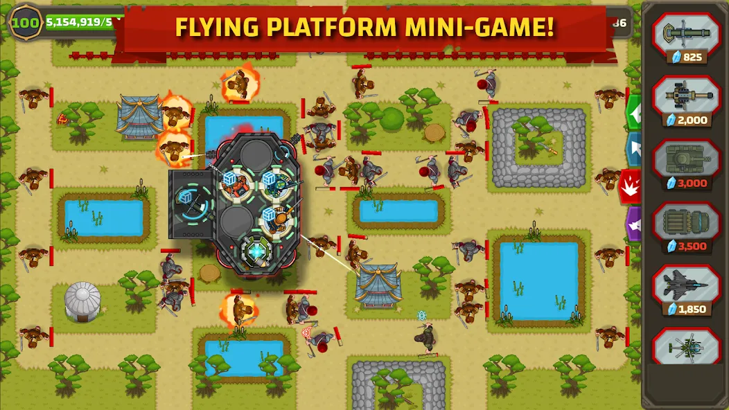 Ancient Allies Tower Defense (Аншент Эллайес Тауэр Дефенс) [МОД: Деньги, Монеты и Меню MOD] Screenshot 3