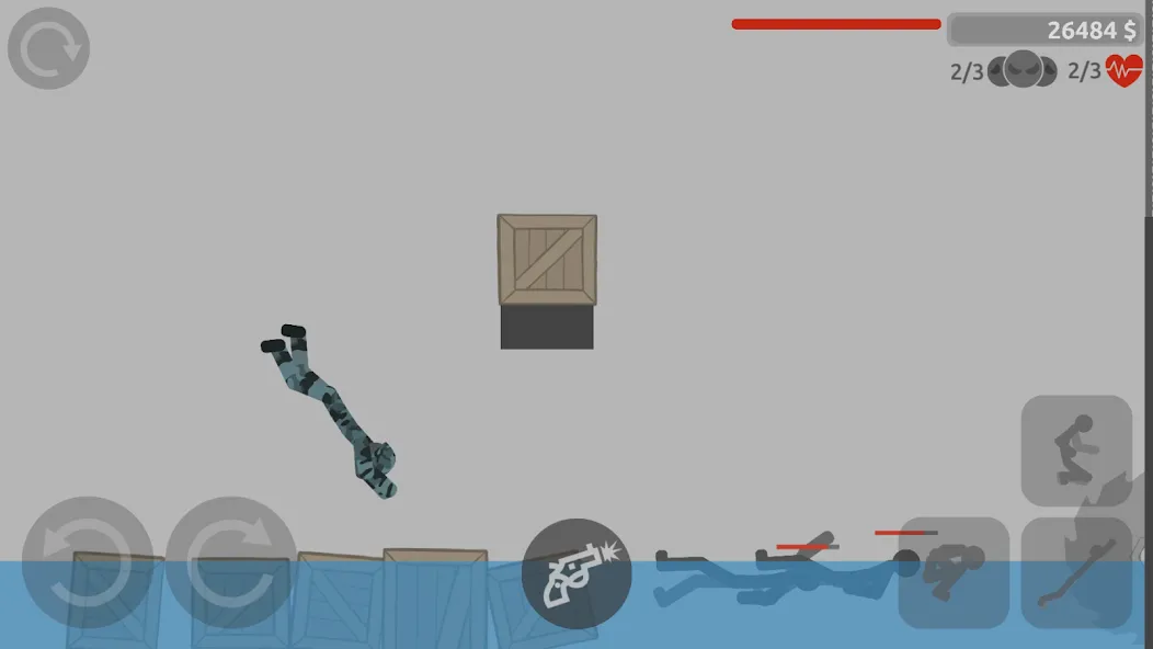 Stick Battle: Ragdoll Fight [МОД: Все открыто, Дополнительные деньги и Меню MOD] Screenshot 1