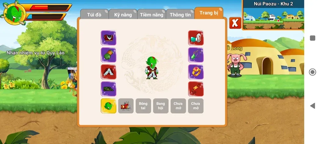 Rồng Thần Online [МОД: Деньги, Монеты и Меню MOD] Screenshot 1