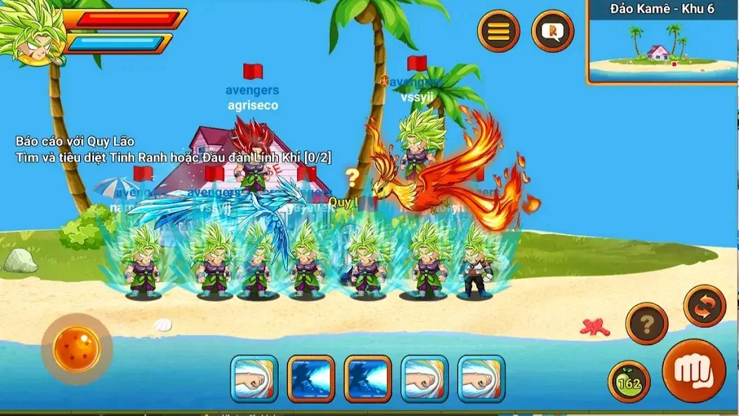 Rồng Thần Online [МОД: Деньги, Монеты и Меню MOD] Screenshot 4
